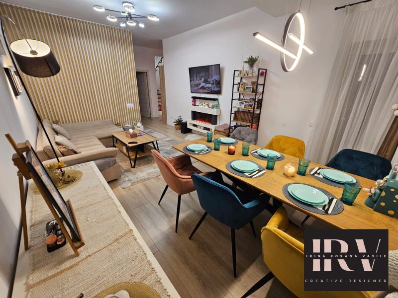 amenajare casa cu 4 dormitoare, bucatarie, living si dinig si 3 bai